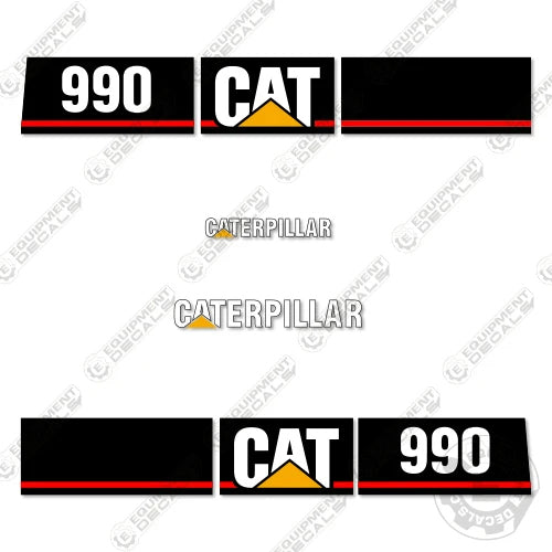 Fits Caterpillar 990 Decal Kit Wheel Loader 990, decal kit