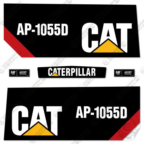 Fits Caterpillar AP1055D Decal Kit Paver (2010 - 2011) 1055, 1055d, ap1055, decal kit