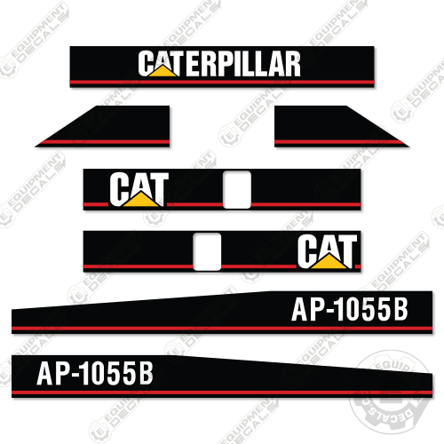 Fits Caterpillar AP1055B Decal Kit Asphalt Paver 1055, 1055b, ap1055b, decal kit