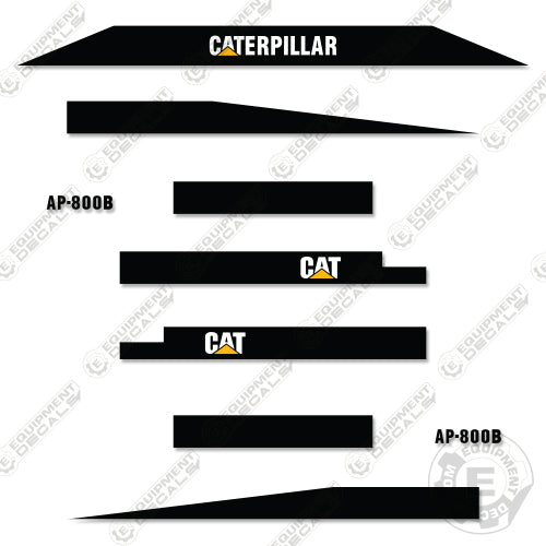 Fits Caterpillar AP 800 B Decal Kit Asphalt Paver Decals decal kit