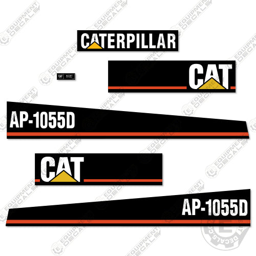 Fits Caterpillar AP1055D Decal Kit Paver (2002 - 2009) 1055, 1055d, ap1055, decal kit