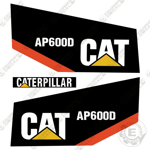 Fits Caterpillar AP600D Decal Kit Asphalt Paver 600d, ap600d, decal kit