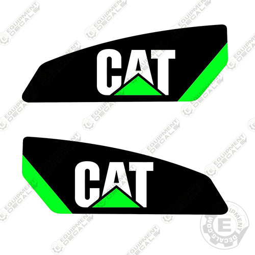 Fits Caterpillar Custom Green Boom Decal Skid Steer decal kit