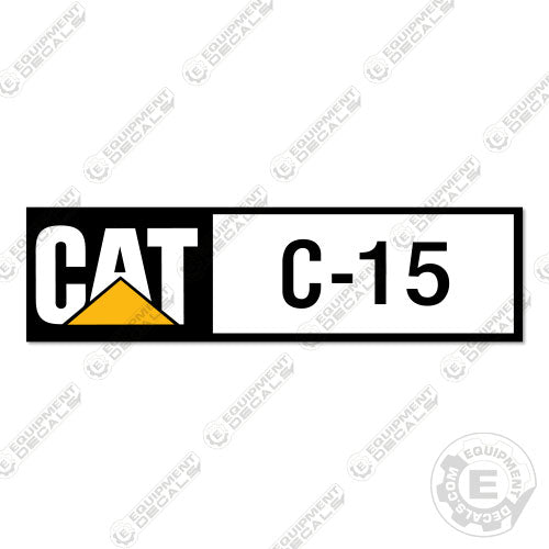 Fits Caterpillar C15 Diesel Engine Decal 15, c, decal kit