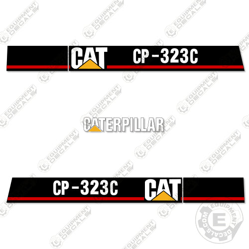 Fits Caterpillar CP323C Decal Kit Roller 323, 323c, cp323, cp323c, decal kit