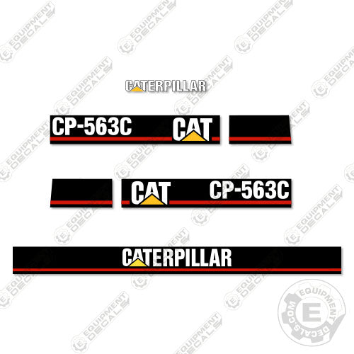 Fits Caterpillar CP-563C Decal Kit Roller 563, 563c, cp563c, decal kit