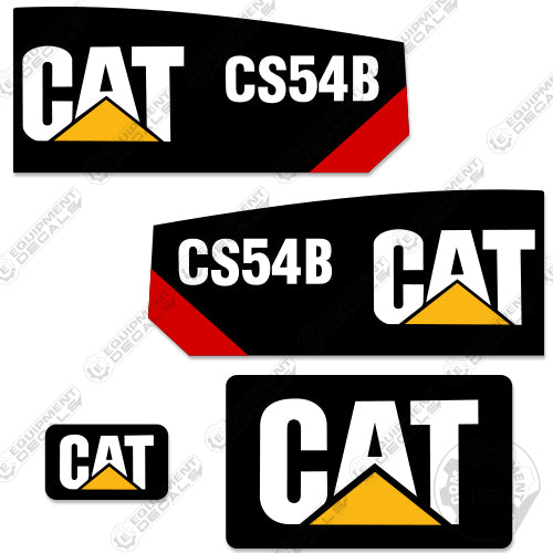 Fits Caterpillar CS 54 B Roller Decal Kit cs-54-b, cs-54b, cs54b, decal kit