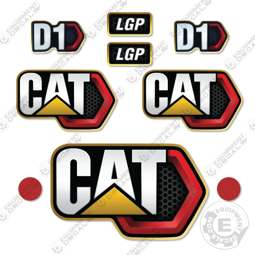 Fits Caterpillar D1 Decal Kit Next Gen decal kit