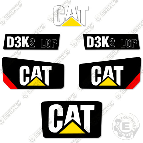 Fits Caterpillar D3K2 LGP Dozer Decal Kit decal kit