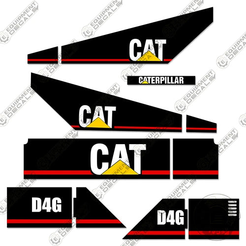 Fits Caterpillar D4G Decal Kit Dozer d4g, decal kit