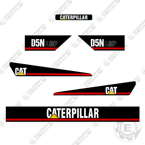 Fits Caterpillar D5N LGP Dozer Decals decal kit