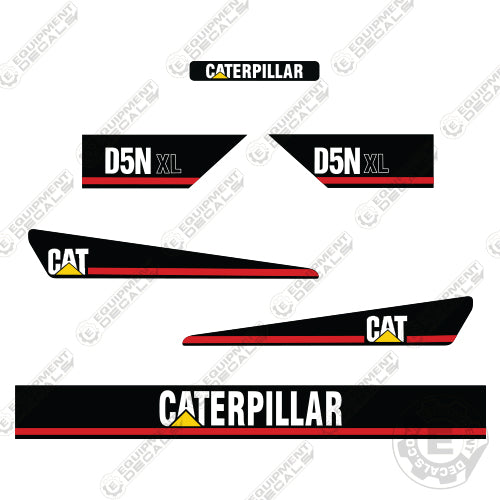 Fits Caterpillar D5N XL Dozer Decals decal kit