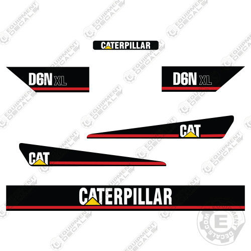 Fits Caterpillar D6N XL Dozer Decal KitFits decal kit