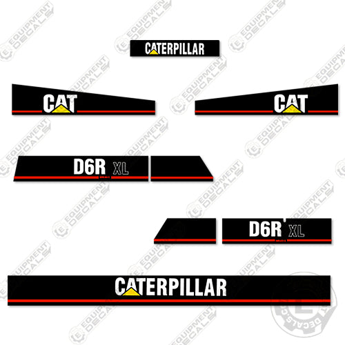 Fits Caterpillar D6R XL Series 2 Decal Kit Equipment Decals Dozer decal kit