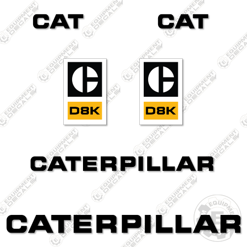 Fits Caterpillar 561C Decal Kit Dozer 561, 561c, decal kit