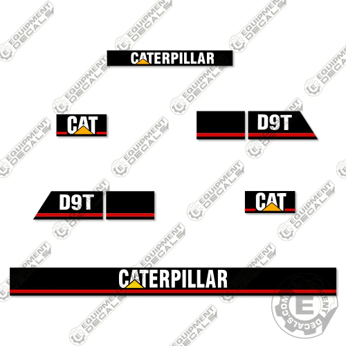 Fits Caterpillar D9T Decal Kit Bulldozer 9t, d9, d9t, decal kit