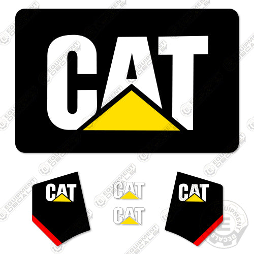 Fits Caterpillar E6500 Forklift Decal Kit decal kit