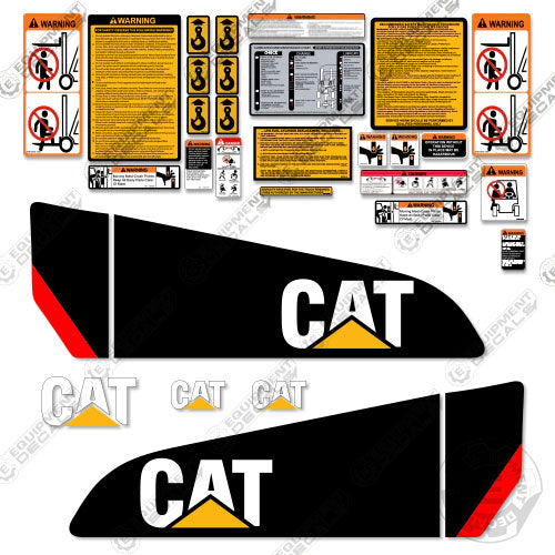 Fits Caterpillar GP25N Decal Kit Forklift 25, 25n, decal kit, gp25, gp25n