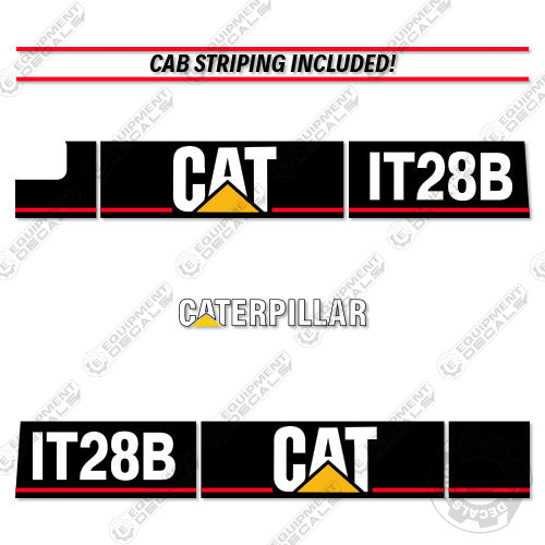 Fits Caterpillar IT28B Decal Kit Wheel Loader 2003, 28b, caterpillar, decal kit, it28, it28b, loader, wheel, wheel loader