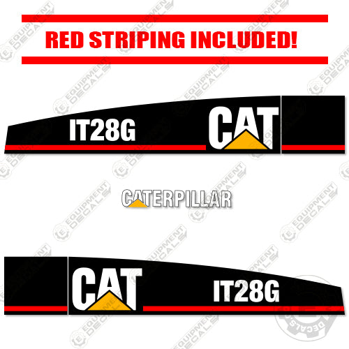 Fits Caterpillar IT28G Decal Kit Wheel Loader (2003 or Older) 2003, caterpillar, decal kit, it28, it28-g, it28g, loader, wheel, wheel loader