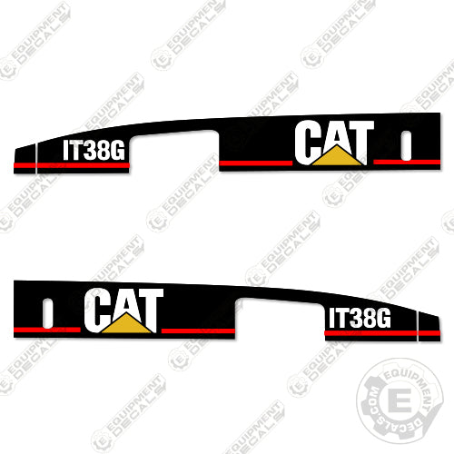 Fits Caterpillar IT38G Wheel Loader Decal Kit 38g, decal kit, IT38, it38g