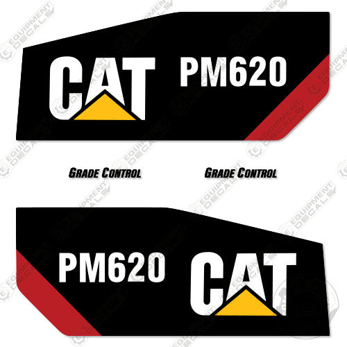 Fits Caterpillar PM620 Decal Kit Cold Plainer 820, decal kit, pm820