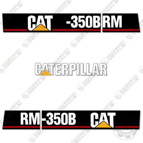 Fits Caterpillar RM350B Decal Kit Road Reclaimer 350, 350b, decal kit, rm, rm350, rm350b