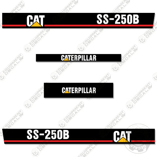 Fits Caterpillar SS250B Decal Kit Soil Stabilizer 250, decal kit, s250, ss-250b, ss250