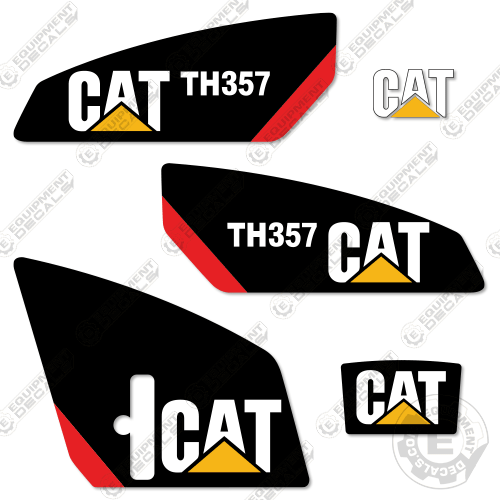 Fits Caterpillar TH357 Telehandler Decal Kit 357, decal kit, th, th-357, th357