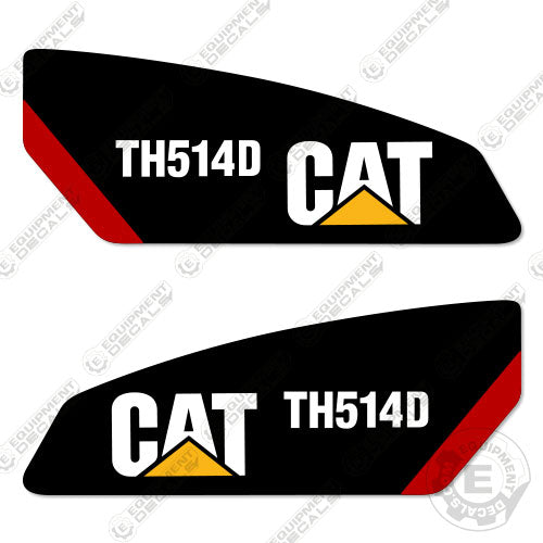 Fits Caterpillar TH514D Telescopic Forklift Decal Kit 514d, th514, th514d