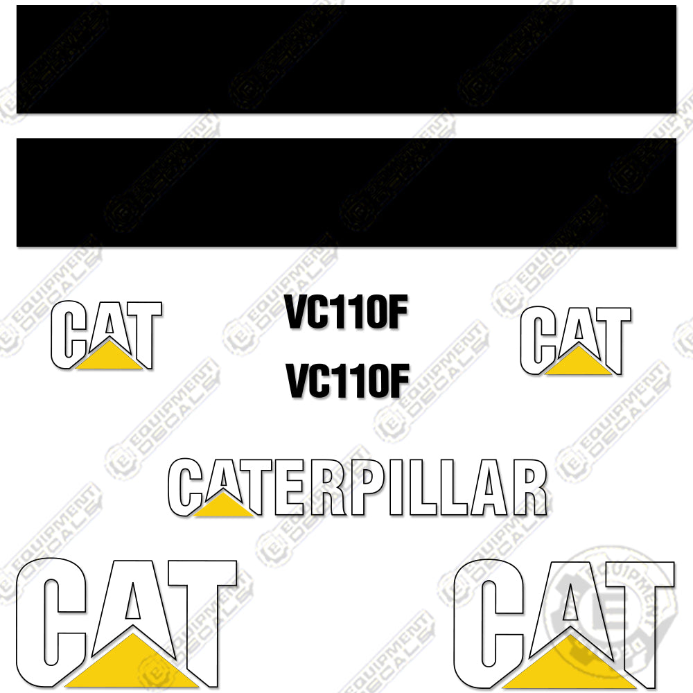 Fits Caterpillar VC110F Decal Kit Forklift 110, 110f, decal kit, vc110, vc110f