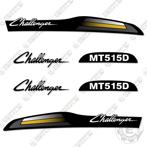 Fits Challenger MT 515 D Tractor Decals 515, 515d, challenger, decal kit, tractor