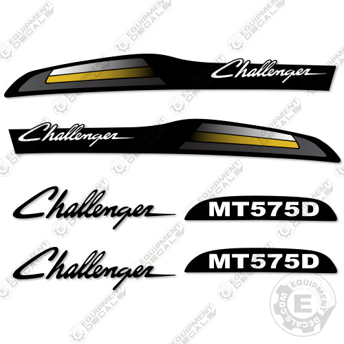 Fits Challenger MT 575 D Tractor Decals decal kit