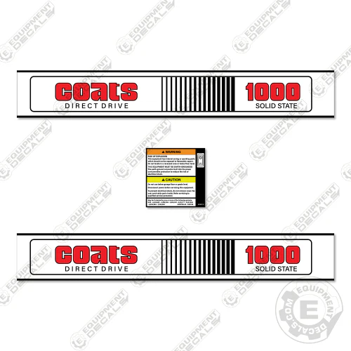 Fits Coats 1000 Decal Kit Wheel Balancer 4050, 4050a, decal kit