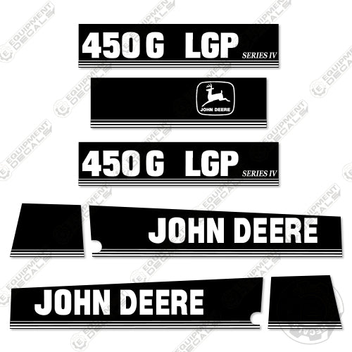 Fits John Deere 450G LGP Series 4 Crawler Tractor Dozer Decal Kit 450, 450g, 450glgp, decal kit