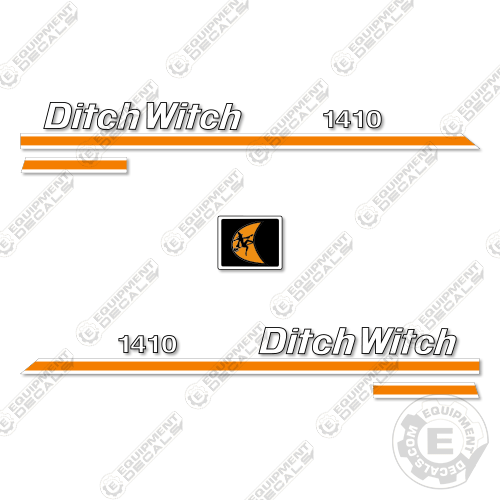 Fits Ditch Witch 1410 Decal Kit Tractor decal kit, ditch-witch, ditchwitch, trencher