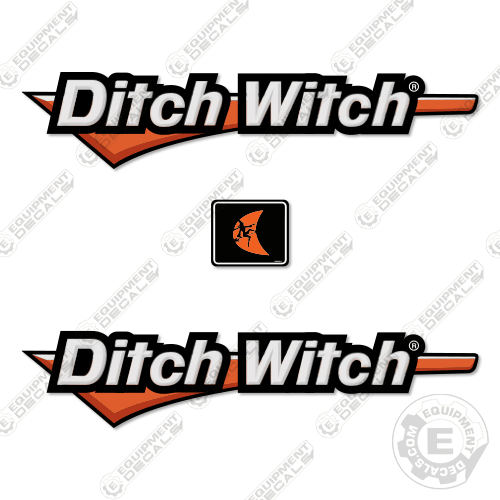 Fits Ditch Witch RT-45 Decal Kit Trencher - 2019 40, decal kit, ditch-witch, ditchwitch, rt 40, rt40, trencher