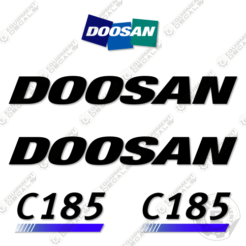 Fits Doosan C185 Decal Kit Compressor 185, c 185, c185, decal kit