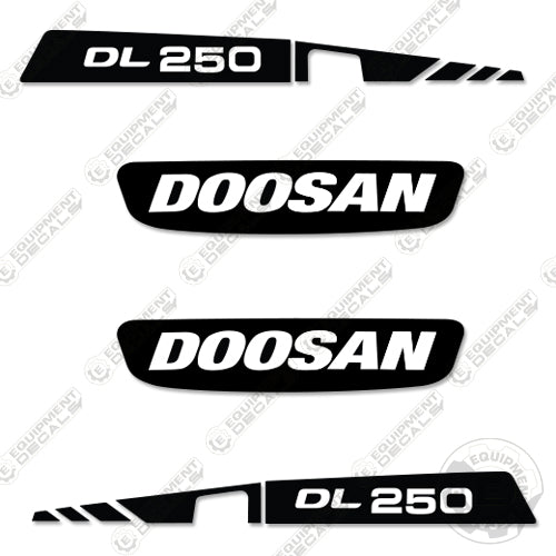 Fits Doosan DL 250 Decal Kit Wheel Loader 250, decal kit