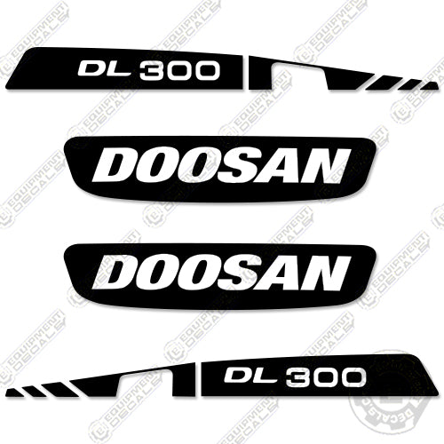 Fits Doosan DL 300 Decal Kit Wheel Loader 300, decal kit