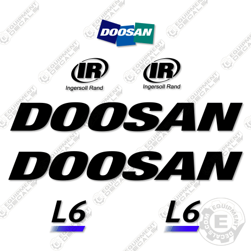 Fits Doosan L6 Decal Kit Light Tower decal kit