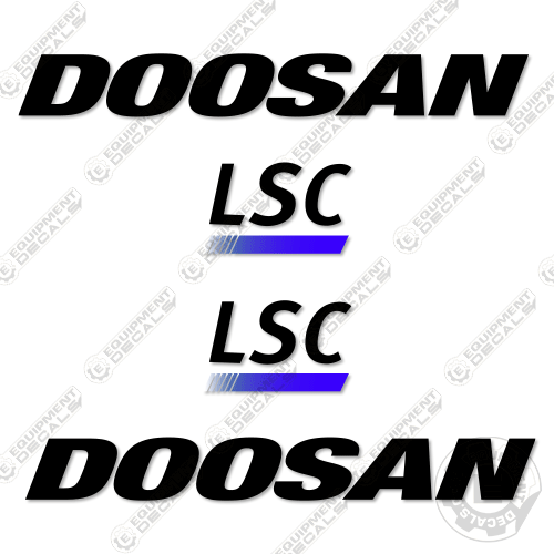 Fits Doosan LSC Decal Kit Light Tower decal kit