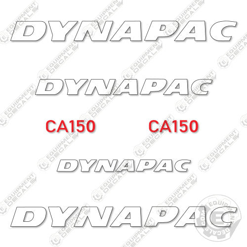 Fits Dynapac CA150 Decal Kit Roller 150, ca 150, ca150, decal kit