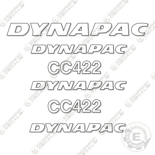 Fits Dynapac CC422 Decal Kit Roller 422, decal kit