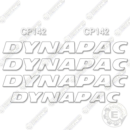 Fits Dynapac CP 142 Decal Kit Roller decal kit