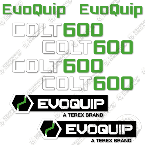 Fits Evoquip Colt 600 Decal Kit Scalper 600, colt600, decal kit, evoquip