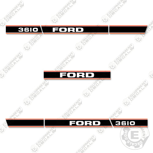 Fits Ford 3610 Decal Kit Tractor decal kit