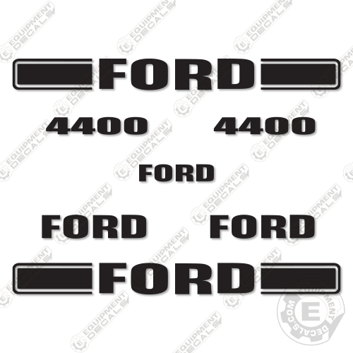 Fits Ford 4400 Decal Kit Tractor decal kit