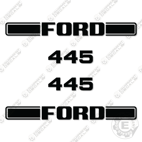 Fits Ford 445 Decal Kit Tractor 445, decal kit