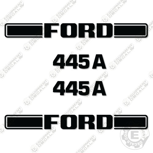 Fits Ford 445A Decal Kit Tractor 445, 445A, decal kit, ford